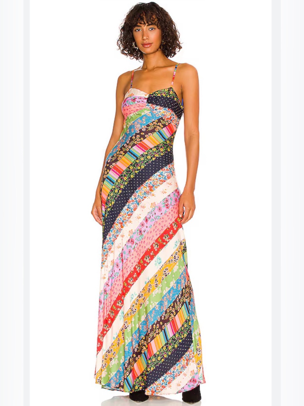 Free People Fiona Maxi Dress in confetti combo - Picture 1 of 7